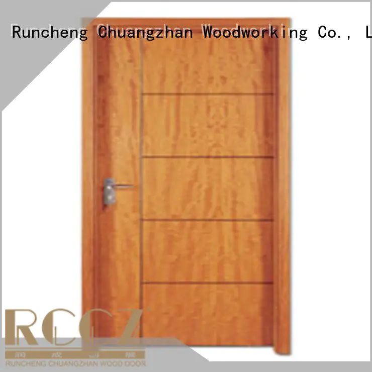 Runcheng Woodworking Brand pp0053 pp003t door wooden flush door