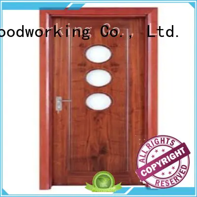 Runcheng Woodworking Brand durable door glazed custom hardwood glazed internal doors