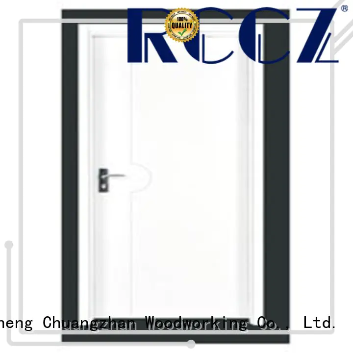 Runcheng Chuangzhan popular pine wood flush door manufacturer wholesale for homes