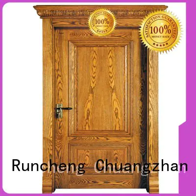 Wholesale door wood veneer sheets Runcheng Woodworking Brand