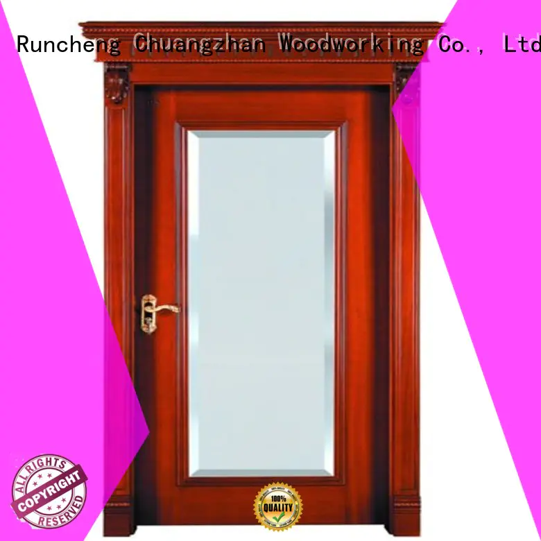 Runcheng Woodworking Brand door bathroom custom internal veneer doors