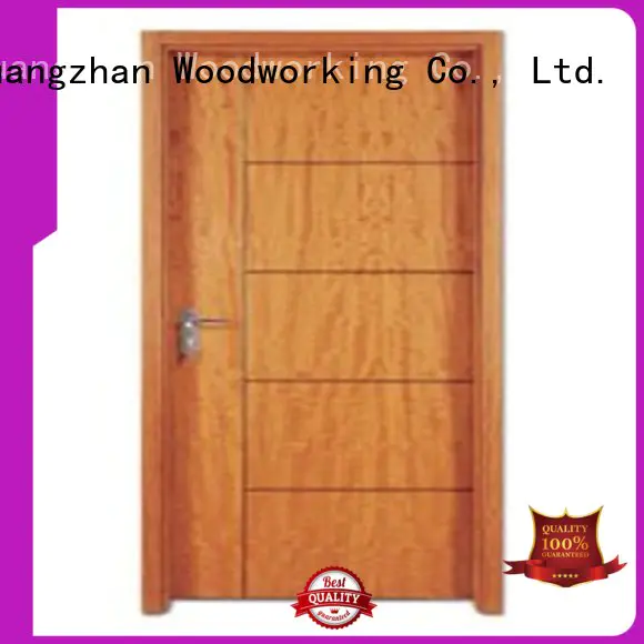 Runcheng Chuangzhan modern wooden flush door manufacturers supplier for hotels