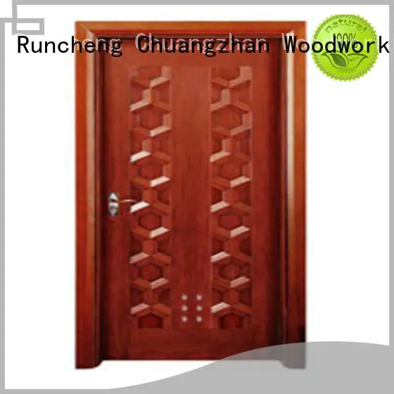 Hot composite interior doors x0282 solid wood bathroom doors l0082 Runcheng Woodworking