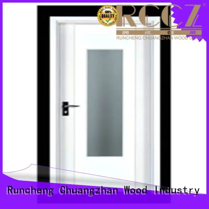 design hardwood flush door modern for hotels Runcheng Chuangzhan