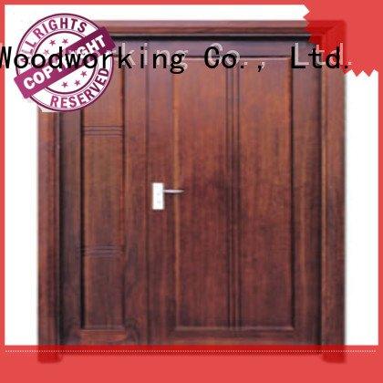 Runcheng Woodworking Brand x0101 white double doors x0081 door