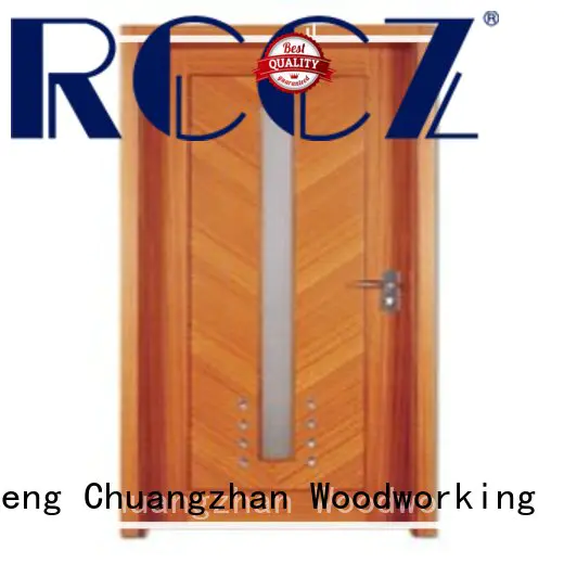 Runcheng Chuangzhan popular solid wood flush door series for indoor
