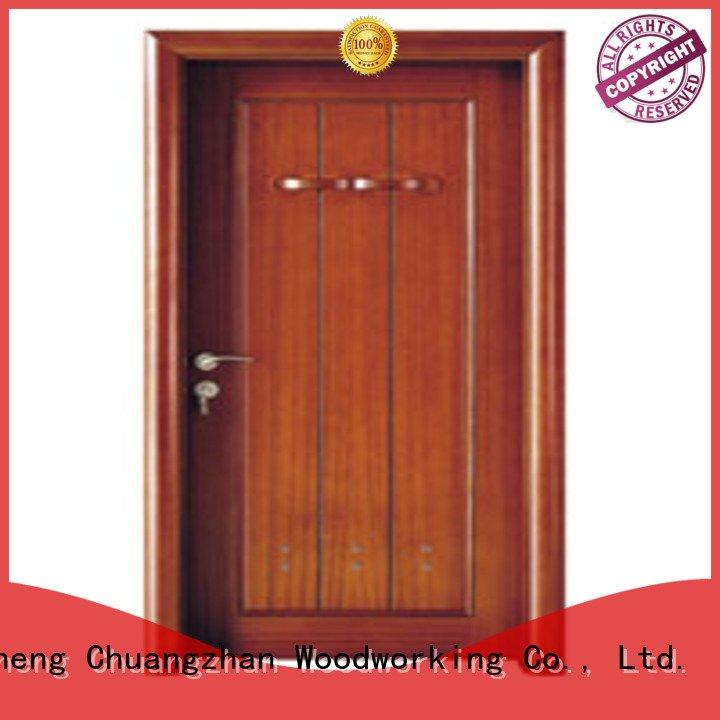 composite interior doors door bathroom solid wood bathroom doors Runcheng Woodworking Warranty