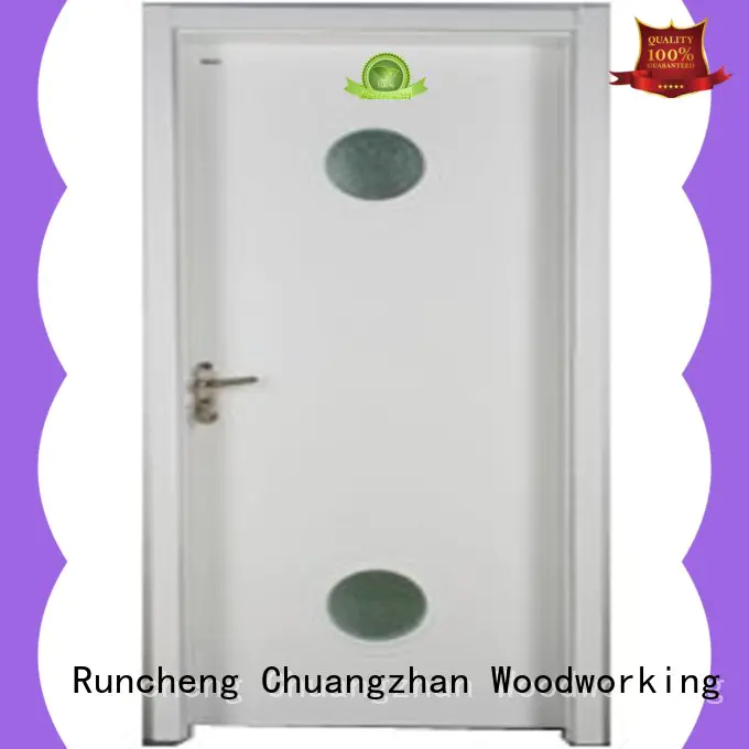 Runcheng Chuangzhan eco-friendly glazed wood door factory for hotels
