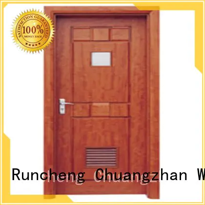 Runcheng Woodworking Brand bathroom door door solid wood bathroom doors door