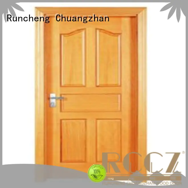 Runcheng Chuangzhan modern wooden flush door manufacturers wholesale for indoor