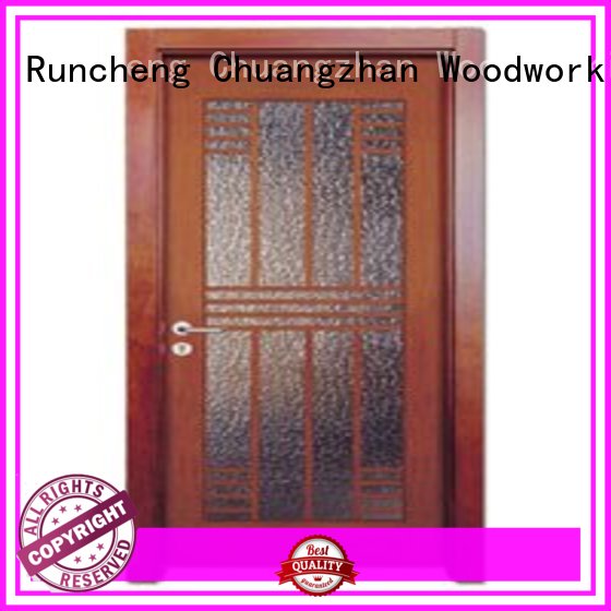Runcheng Chuangzhan high-grade internal glazed doors manufacturers for villas