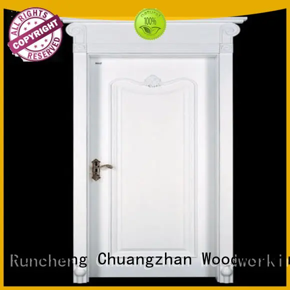 Runcheng Chuangzhan sunshine mdf composite wooden door series for hotels