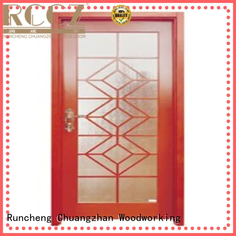 Runcheng Chuangzhan white glazed interior doors for business for indoor
