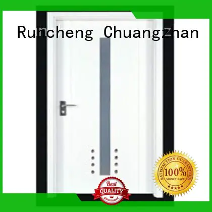 Runcheng Chuangzhan modern solid wood flush door wholesale for homes
