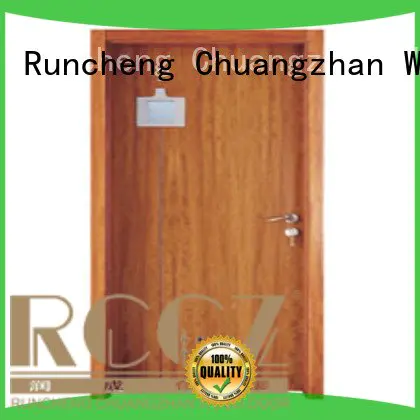 composite interior doors bathroom door solid wood bathroom doors Runcheng Woodworking Brand