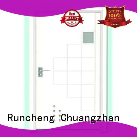 exquisite flush solid core wood interior doors wholesale for offices Runcheng Chuangzhan