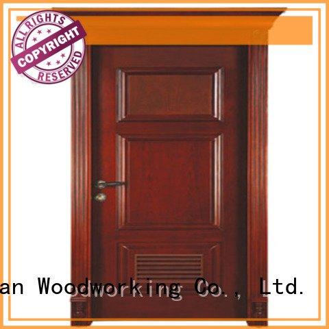 british door kitchen classic Runcheng Woodworking solid wood bedroom composite door