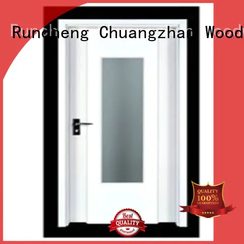 flush mdf interior wooden door door durable Runcheng Woodworking Brand company