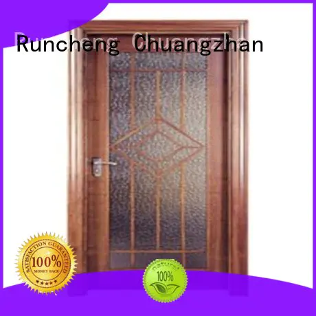 Runcheng Chuangzhan design hardwood flush door series for hotels