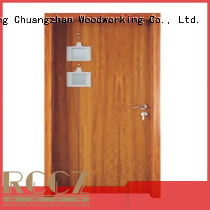wooden glazed front doors l0084 x0153 wooden double glazed doors Runcheng Woodworking Brand