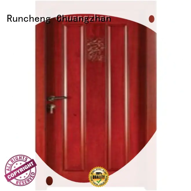 Runcheng Chuangzhan eco-friendly bedroom door designs in wood for business for hotels