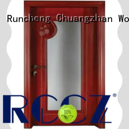 Runcheng Chuangzhan solid internal glazed doors manufacturer for offices