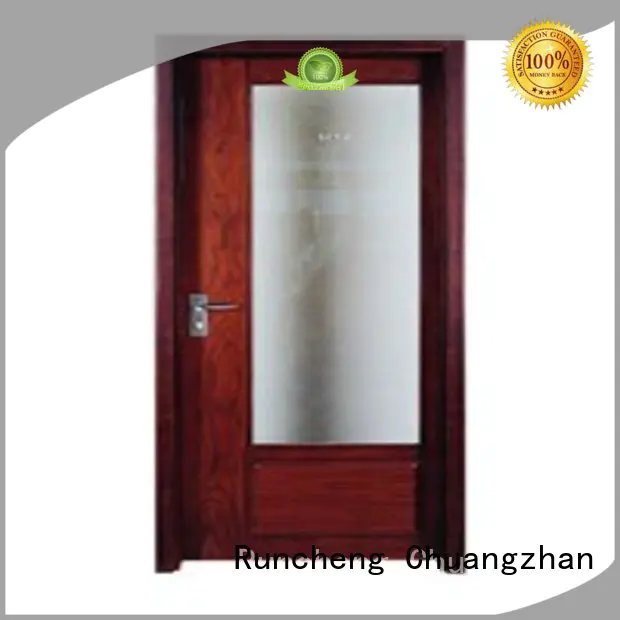 Runcheng Chuangzhan modern wooden flush door manufacturers wholesale for villas