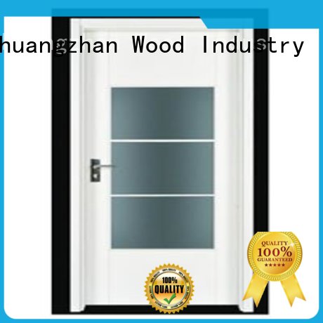 popular solid wooden interior flush door design for hotels Runcheng Chuangzhan