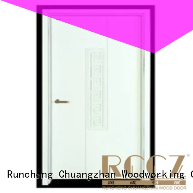 Runcheng Woodworking wooden flush door pp009 pp003 pp0052 pp0042