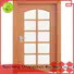 Runcheng Woodworking Brand door glazed c001 wooden glazed doors