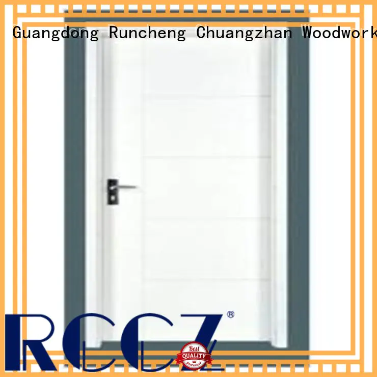 Runcheng Chuangzhan high-quality wooden flush door price manufacturer for homes