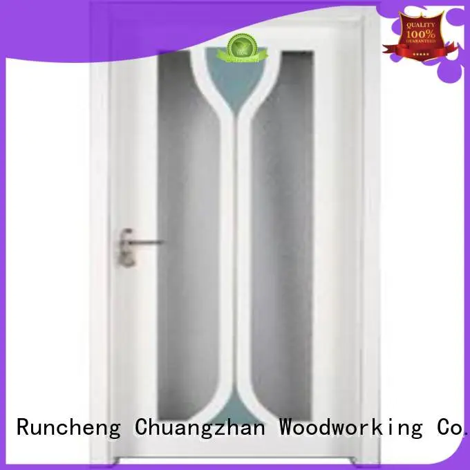 door wooden glazed doorsRuncheng Woodworking Brand