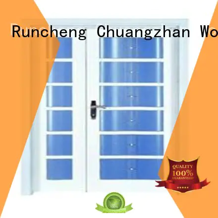 Quality Runcheng Woodworking Brand door double interior double doors