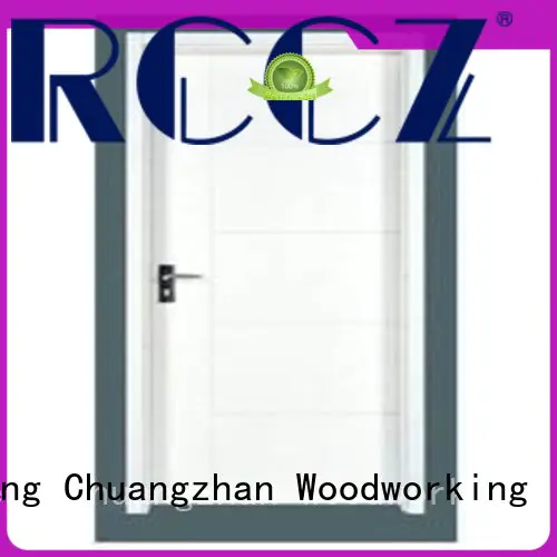 Runcheng Chuangzhan popular wooden flush door price wholesale for offices
