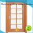 Runcheng Woodworking Brand door hardwood glazed internal doors durable supplier