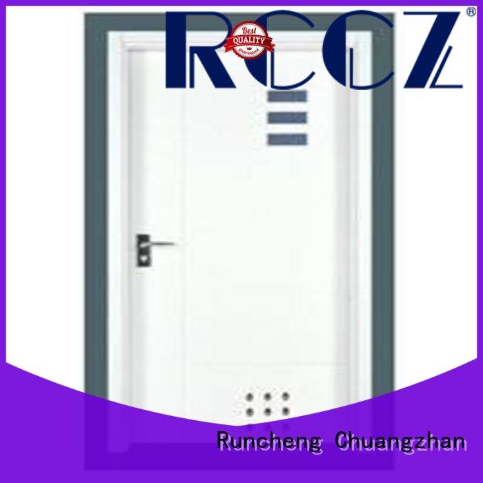 Runcheng Chuangzhan popular wooden flush door price list supplier for homes
