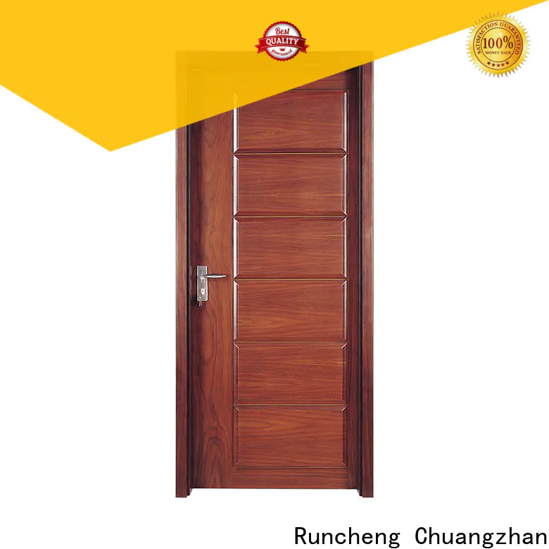 Runcheng Chuangzhan High-quality solid wood doors suppliers for indoor