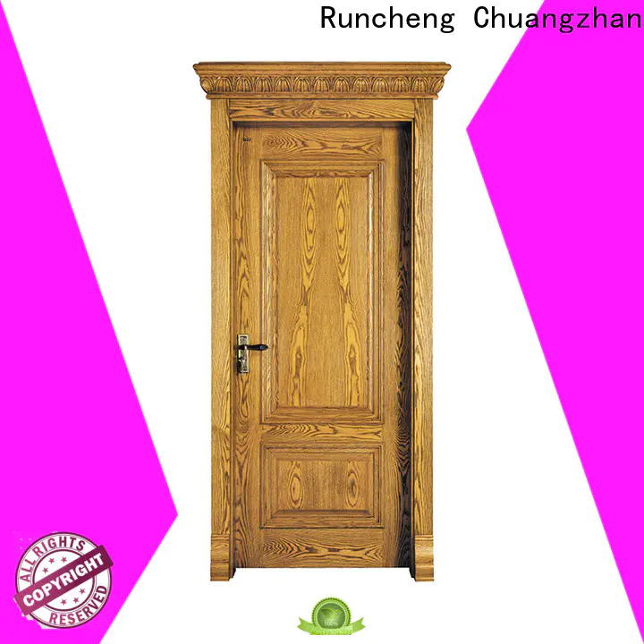 Runcheng Chuangzhan exterior wood doors company for homes