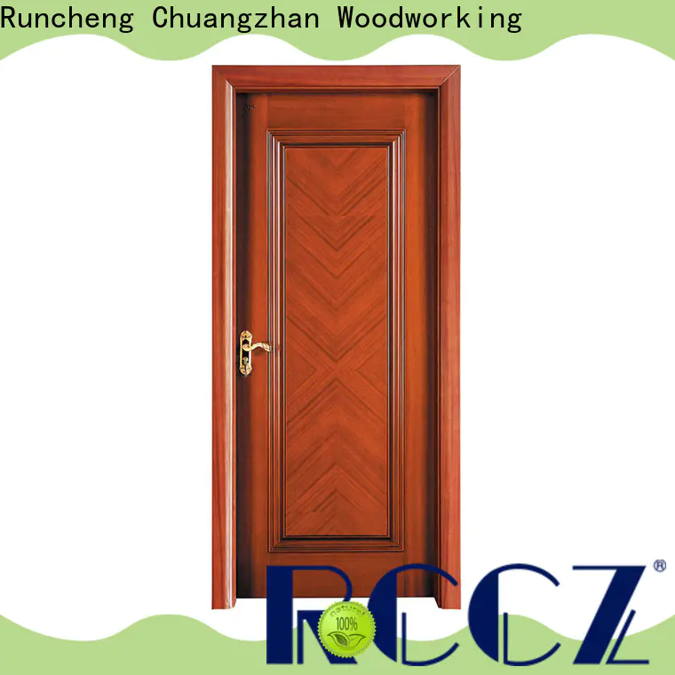 Runcheng Chuangzhan Top solid hardwood doors exterior factory for homes