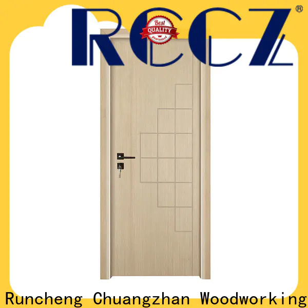 Runcheng Chuangzhan white internal wood doors suppliers for hotels