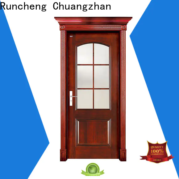 Runcheng Chuangzhan wooden door style factory for hotels