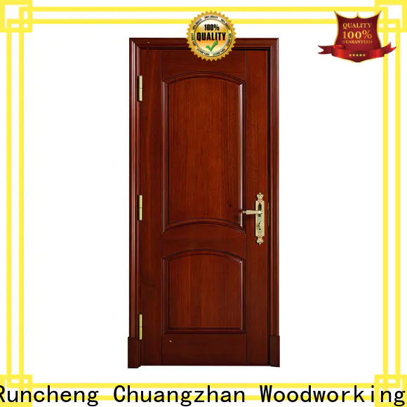 Runcheng Chuangzhan custom solid wood interior doors factory for hotels