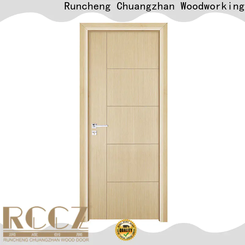 Runcheng Chuangzhan white internal wood door factory for hotels