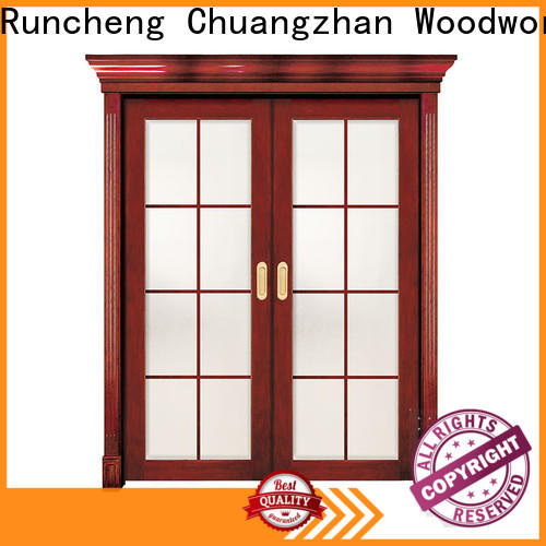 Runcheng Chuangzhan custom wood interior doors supply for indoor