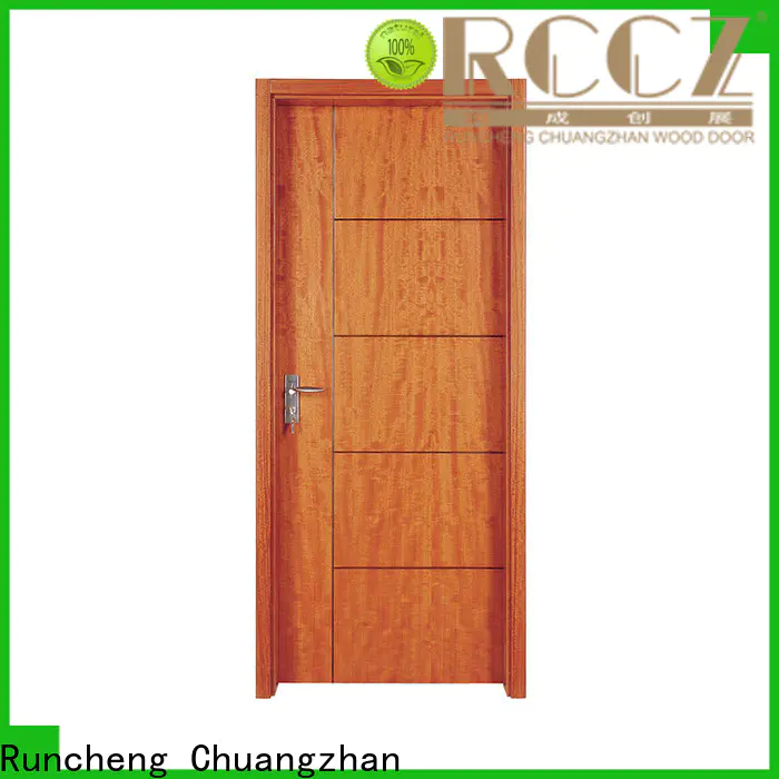 Runcheng Chuangzhan High-quality hardwood internal doors supply for homes