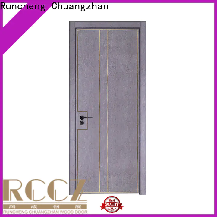 Custom real wood interior doors suppliers for villas