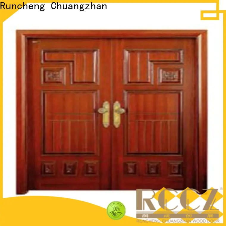 Runcheng Chuangzhan Best double door design manufacturers for homes