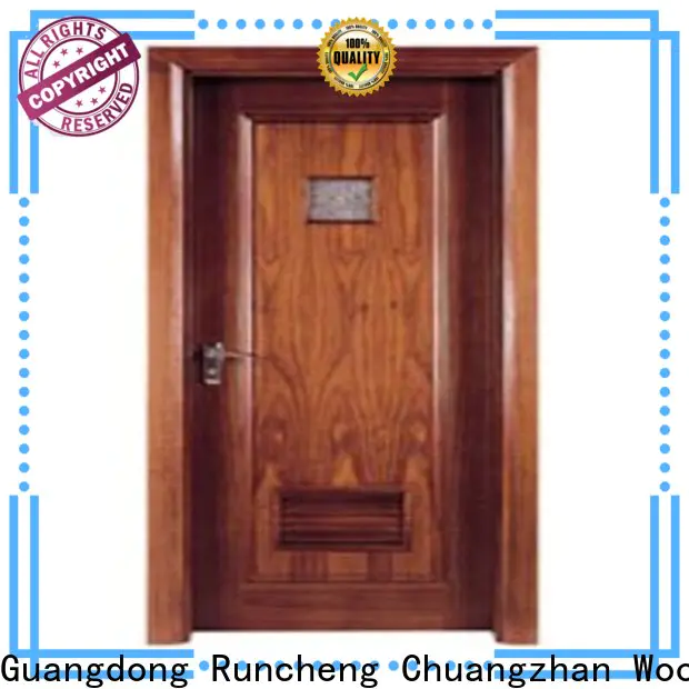 Runcheng Chuangzhan modern flush wood door manufacturers suppliers for indoor