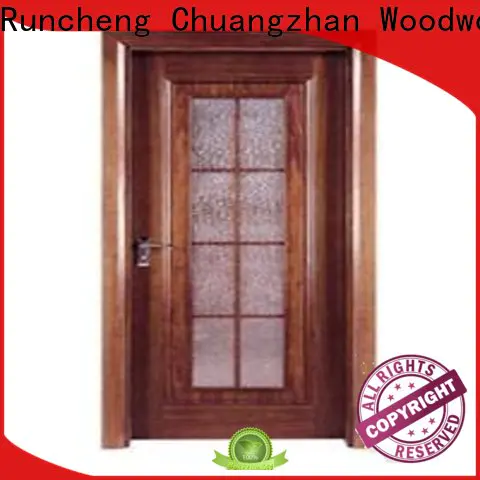 Latest wooden flush door price list design supply for villas