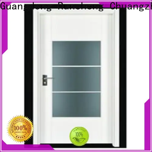 Runcheng Chuangzhan modern solid wood flush door manufacturers for homes